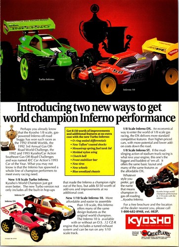 Kyosho inferno fuoristrada - kyosho,