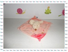 U - Doudou Semi Plat Souris  Saumon Hérisson Balle Coeur Fleurs  Tex Baby