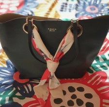 Borsa nera tosca blu - nera,