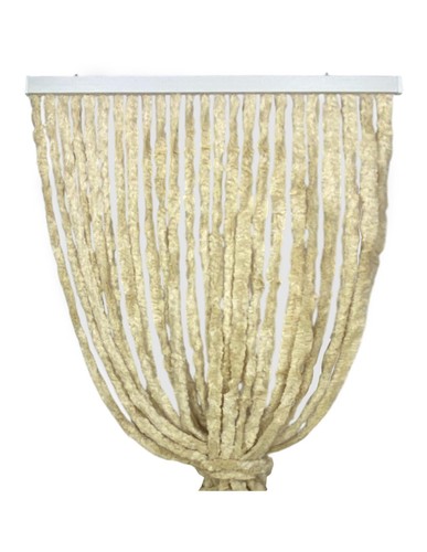 Tenda ciniglia beige soffio - ciniglia,