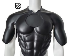 Armatura pettorale busto gomma