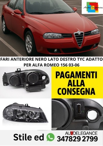 Fari anteriore nero lato - 🤩fari,