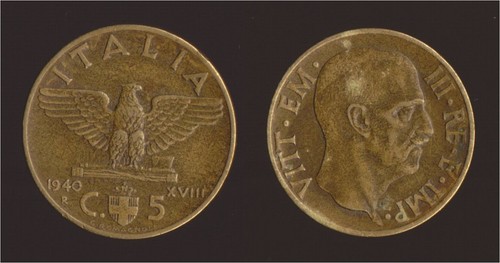 Centesimi 1940 impero - 5,
