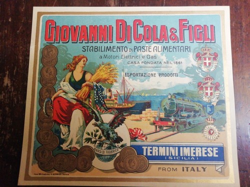 Etichetta pubblicita paste - pubblicita',