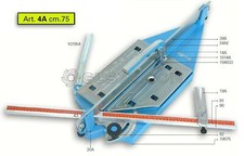 RICAMBI E ACCESSORI PER TAGLIAPIASTRELLE SIGMA 4A