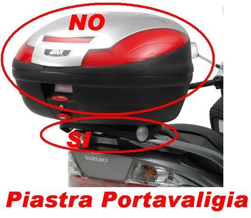 Piastra portavaligia suzuki - portavaligia,