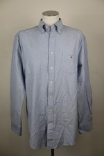 GANT CAMICIA MANICA LUNGA UOMO Tg XL MAN SHIRT VINTAGE CASUAL COTTON COTONE