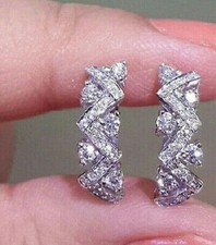 Orecchini a cerchio a grappolo