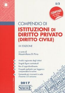Compendio istituzioni di - compendio,