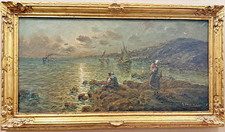 Dipinto Olio su tela antico