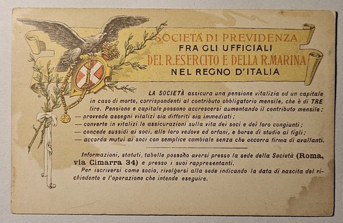 Cartolina militare società - -,