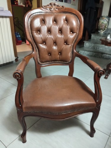 Poltroncina pelle - poltroncina, in
