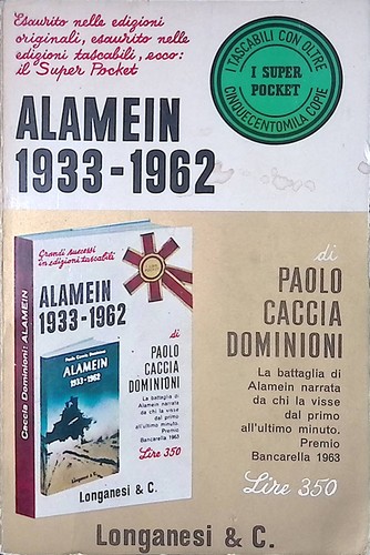 Alamein 1933 1962 - -, caccia