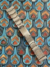 Bracciale Rolex 6636 Rivetti Elastico Finali 58 (20mm) Del 1964 Nos Nuovo