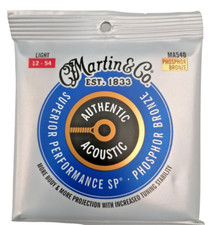 Martin MA540 Phosphor Bronze Muta Set 6 Corde Chitarra Acustica Light 12-54