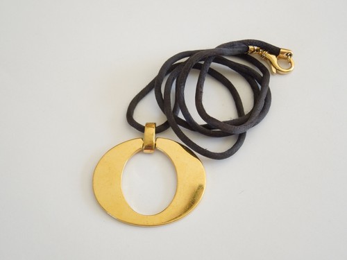 Collana stoffa vintage dior - di,