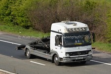 Truck Photo 12x8 - Mercedes