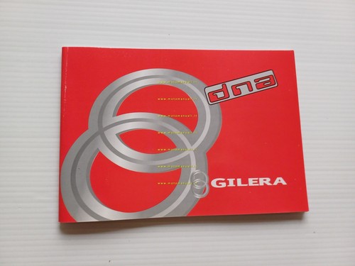 Gilera dna 2000 manuale uso - dna,