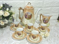 ANGELICA KAUFFMANN SERVIZIO DA CAFFE PORCELLANA TEDESCA LIBERTY