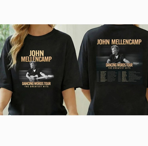 Maglietta john mellencamp tour - maglietta,