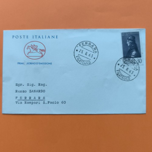 Poste italiane ferrara - italiane, 1963