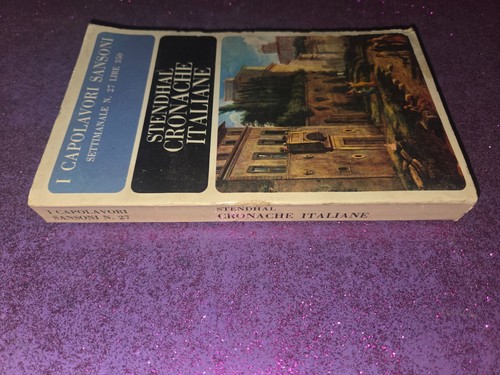 Sthendal cronache italiane i - cronache,