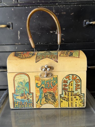 Scatola legno vintage - scatola,