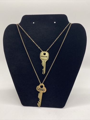 Collana con chiave strati - con,