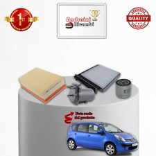 KIT TAGLIANDO 4 FILTRI PER NISSAN NOTE 1.5 DCI 66KW 90CV DAL 2010 -> 2012