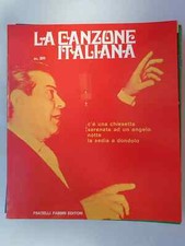 FASCICOLO EDICOLA LA CANZONE
