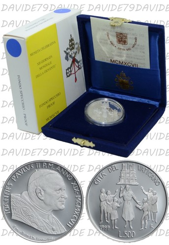 Vaticano 500 lire argento - lire,