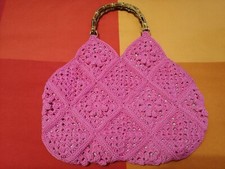 BORSA FATTA A MANO RICAMATA