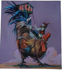 Viaggia Con Me - Alessandra Carloni - Olio su Tela 60x70 2022