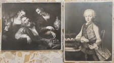 2 Foto fotografie d'epoca - Arte, dipinti