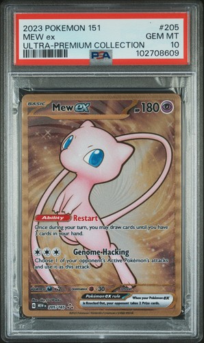 Pokemon psa gem - 10, mew