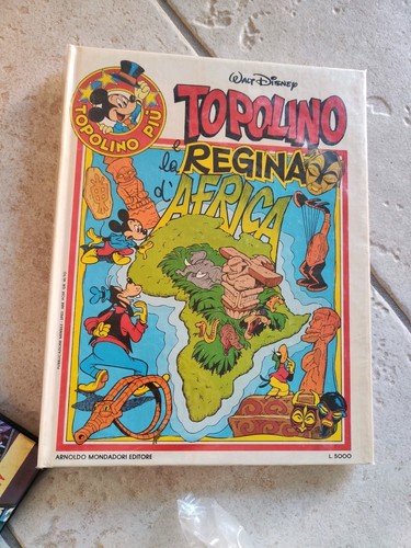 Topolino regina d africa - e, la