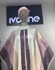 PONCHO BABY ALPACA 100% LANA PREGIATA, IPOALLERGENICO, TERMOREGOLATORE.