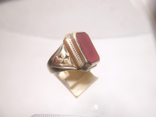 Anello uomo sigillo - , placcato