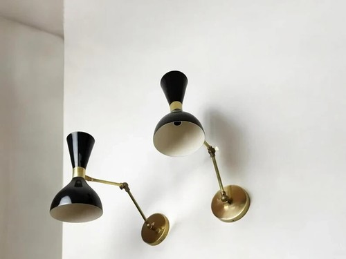 Coppia applique parete - di,