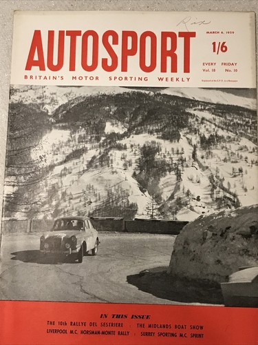 Autosport march 1959 mclaren - autosport,