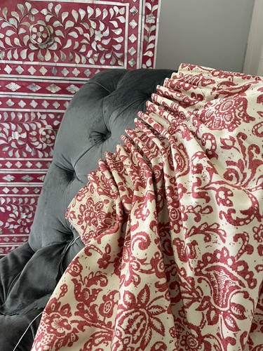 Tende designer misura rosso - misura,