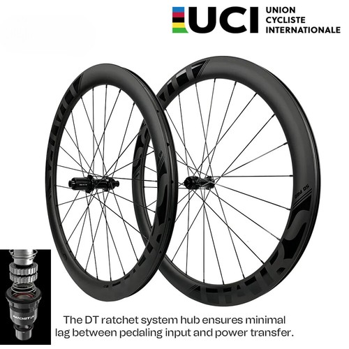 Set ruote bici gravel - , carbonio