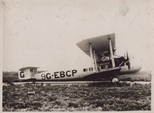 Vickers vanguard condor aereo - vickers,