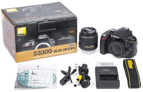 Nikon d3300 fotocamera reflex - fotocamera,