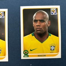 Panini Africa 2010 figurina Brasile Maicon n 492 appena sbustata