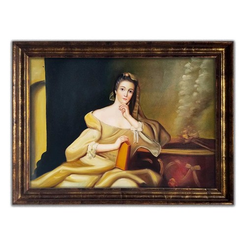 Quadro olio tela 70x50 cm - su,