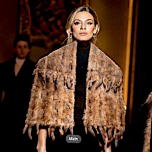 Stola pelliccia visone - , vintage