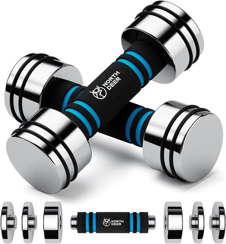 Northdeer steel dumbbells - northdeer,