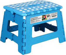 Sgabello Pieghevole Portatile - Adulti, Bambini: Salvaspazio per Cucina, Bagno, 