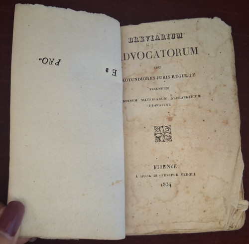 Breviarium advocatorum - advocatorum,